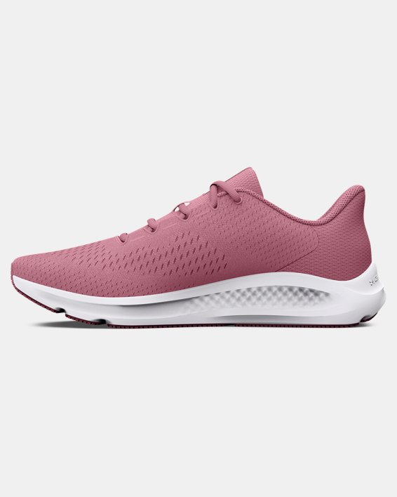Women's UA Charged Pursuit 3 Big Logo Running Shoes in Pink image number 1